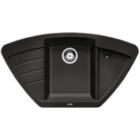 Кам'яна кухонна мийка Blanco ZIA 9 E Антрацит (514764)