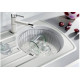 Кам'яна кухонна мийка Blanco RONDOVAL 45 S сірий беж (517519)