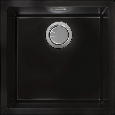 Кам'яна кухонна мийка ELLECI Zen 102 black 86 Чорний