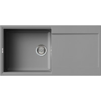 Каменная кухонная мойка ELLECI EASY 480 CEMENTO 48 Серый Каменная кухонная мойка ELLECI EASY 480 CEMENTO 48 Серый
