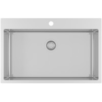 Кухонная мойка с нержавеющей стали Aquasanita Aira AIR100M Нержавеющая сталь