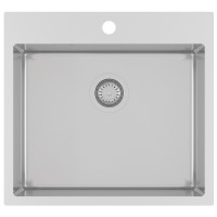 Кухонная мойка с нержавеющей стали Aquasanita Aira AIR100N Нержавеющая сталь