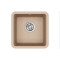 Кам'яна кухонна мийка Aquasanita Arca SQA100W Beige 110 Бежевий, під стільницю