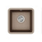 Кам'яна кухонна мийка Aquasanita Arca SQA100W Warm Mocha 114 Коричневий, під стільницю