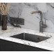 Каменная кухонная мойка Aquasanita Arca SQA102W Silica 111 Бежевый, под столешницу