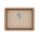 Каменная кухонная мойка Aquasanita Arca SQA102W Beige 110 Бежевый, под столешницу