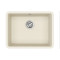 Кам'яна кухонна мийка Aquasanita Arca SQA102W Blanched almond 113 Мигдаль, під стільницю