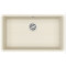 Кам'яна кухонна мийка Aquasanita Arca SQA104W Blanched almond 113 Мигдаль, під стільницю