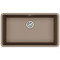 Кам'яна кухонна мийка Aquasanita Arca SQA104W Warm Mocha 114 Коричневий, під стільницю