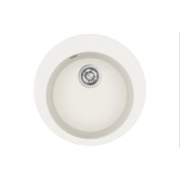 Каменная кухонная мойка Aquasanita Clarus SR100 Alba 710 Белый