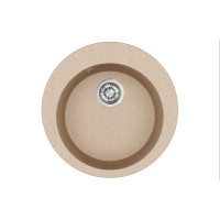 Каменная кухонная мойка Aquasanita Clarus SR100 Beige 110 Бежевый