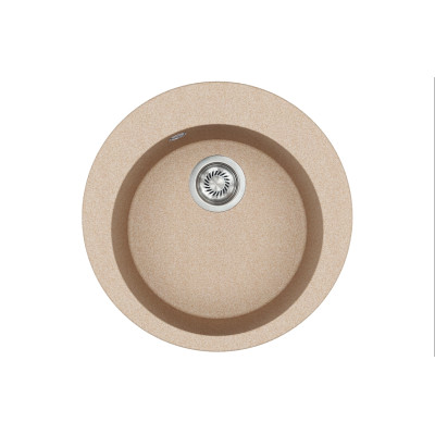 Каменная кухонная мойка Aquasanita Clarus SR100 Beige 110 Бежевый