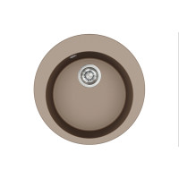 Кам'яна кухонна мийка Aquasanita Clarus SR100 Warm Mocha 114 Коричневий