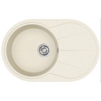 Каменная кухонная мойка Aquasanita Clarus SR101 AW Blanched almond 113 Миндаль