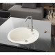 Кам'яна кухонна мийка Aquasanita Clarus SR102 AW Alba 710 Білий