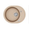 Каменная кухонная мойка Aquasanita Clarus SR102 AW Beige 110 Бежевый