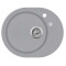 Каменная кухонная мойка Aquasanita Clarus SR102 AW Light Grey 221 Светло-серый