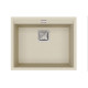 Каменная кухонная мойка Aquasanita Delicia SQD100W Silica 111 Бежевый, под столешницу