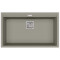 Каменная кухонная мойка Aquasanita Delicia SQD101 AW Argent 220 Теплый бетон, под столешницу