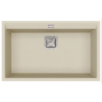 Кам'яна кухонна мийка Aquasanita Delicia SQD101 AW Silica 111 Бежевий, під стільницю Кам'яна кухонна мийка Aquasanita Delicia SQD101 AW Silica 111 Бежевий, під стільницю