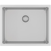 Кухонная мойка с нержавеющей стали Aquasanita Dera DER100L, под столешницу, Нержавеющая сталь