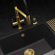 Дозатор для жидкого моющего средства Aquasanita DH-G Gold Золото