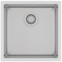 Кухонная мойка с нержавеющей стали Aquasanita Enna ENN100X Нержавеющая сталь, под столешницу