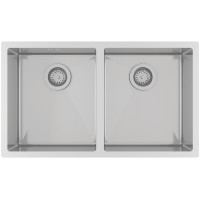 Кухонная мойка с нержавеющей стали Aquasanita Enna ENN200L Нержавеющая сталь