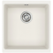 Каменная кухонная мойка Aquasanita Forma SQF 102W ALBA 710 Белая, под столешницу