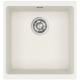 Каменная кухонная мойка Aquasanita Forma SQF 102W ALBA 710 Белая, под столешницу