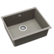 Каменная кухонная мойка Aquasanita Forma SQF 103W ARGENT 220 Серый, под столешницу