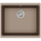 Каменная кухонная мойка Aquasanita Forma SQF 103W MOCHA WARM 114 Коричневый, под столешницу