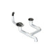 Каменная кухонная мойка Aquasanita Kopa SQK151 Black metallic 601 Черный металлик