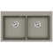 Кам'яна кухонна мийка Aquasanita Magma SQM200 W Argent 220 Теплий бетон