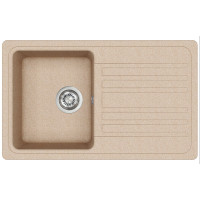 Каменная кухонная мойка Aquasanita Notus SQ101 AW Beige 110 Бежевый
