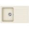 Кам'яна кухонна мийка Aquasanita Notus SQ101 AW Blanched almond 113 Мигдаль