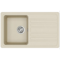 Каменная кухонная мойка Aquasanita Notus SQ101 AW Silica 111 Бежевый