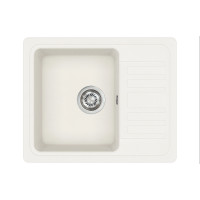 Каменная кухонная мойка Aquasanita Notus SQ102 AW Alba 710 Белый