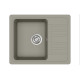 Кам'яна кухонна мийка Aquasanita Notus SQ102 AW Argent 220 Теплий бетон