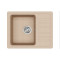 Кам'яна кухонна мийка Aquasanita Notus SQ102 AW Beige 110 Бежевий