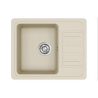 Каменная кухонная мойка Aquasanita Notus SQ102 AW Silica 111 Бежевый