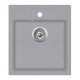 Кам'яна кухонна мийка Aquasanita Nova SQN100 W Light Grey 221 Світло-сірий