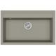 Каменная кухонная мойка Aquasanita Quadro SQQ103 Argent 220 Теплый бетон