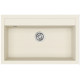 Каменная кухонная мойка Aquasanita Quadro SQQ103 Blanched almond 113 Миндаль