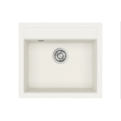 Кам'яна кухонна мийка Aquasanita Quadro SQQ100 W Alba 710 Білий