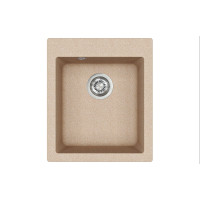 Каменная кухонная мойка Aquasanita Simplex SQS100 W Beige 110 Бежевый