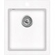 Кам'яна кухонна мийка Aquasanita Simplex SQS100 W Alba 710 Білий