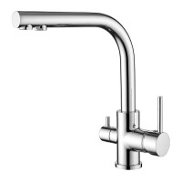 Кухонный смеситель Aquasanita Akvaduo 2663L Chrome 001 Хром с подключением к фильтрованной воде