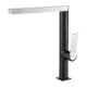 Кухонный каменный смеситель Aquasanita CANTUS 7083 Black metallic 601 Черный маталлик