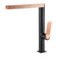 Кухонный каменный смеситель Aquasanita CANTUS 7083 C Black metallic copper 601 Черный маталлик, медь